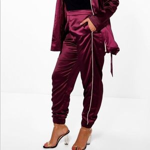 Brand new; wine colored pants